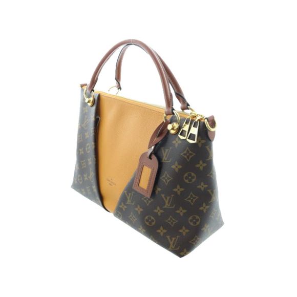 Louis Vuitton Saffron V Tote MM Shoulder Bag Monogram Canvas - Picture 2 of 7